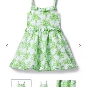 2T Janie and jack Palm Tree Ruffle Dress